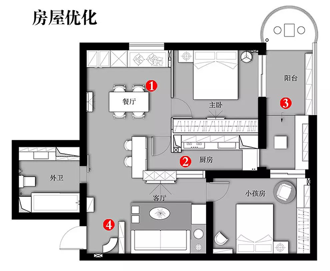 老舊房改造，感受北歐生活