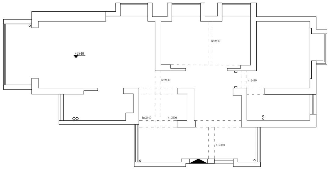 【作品】半島城邦 | 137㎡現代輕奢風四居，光影律動的魅力空間！